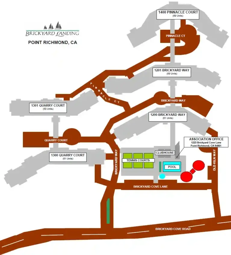 Brickyard Landing Map - 1223 Brickyard Cove Ln, Richmond, CA 94801